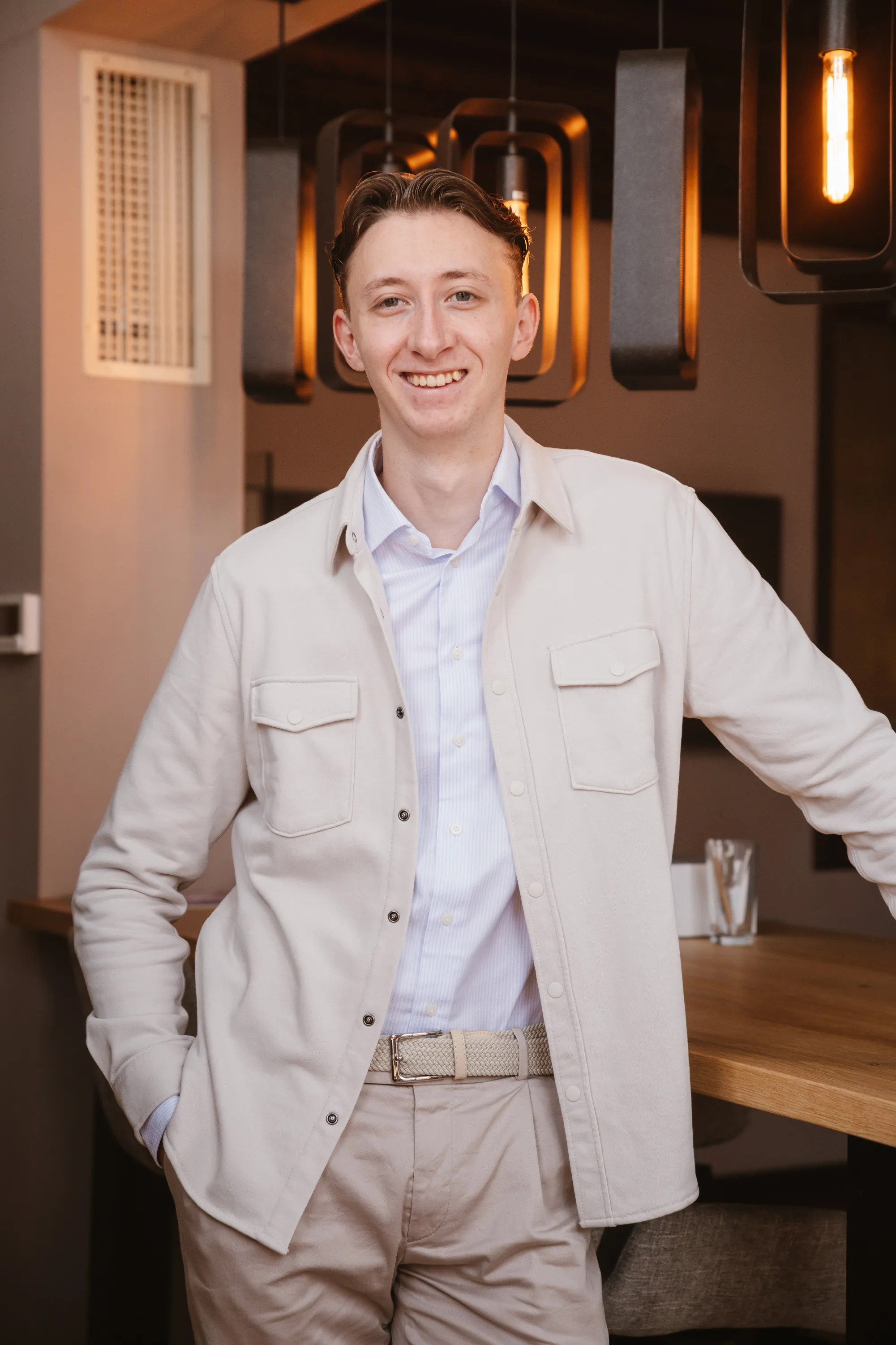 Portret van Daan Wever